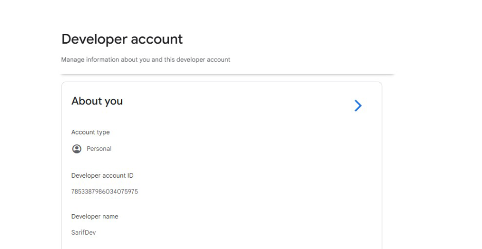 Google Play Console